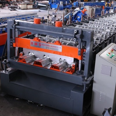 Steel Deck  Roll Forming Machine For YX75-305-920